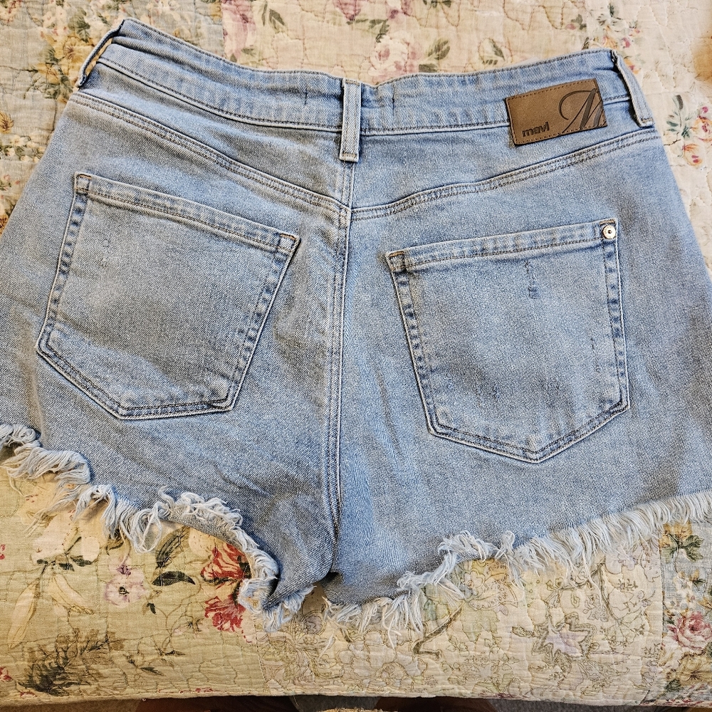Mavi light blue Jean shorts